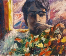 1978 Self Portrait 48 56 oil on canvas